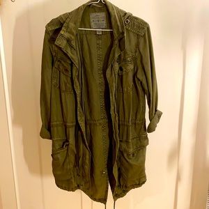 100% Cotton Utility Trench Coat - NEVER USED